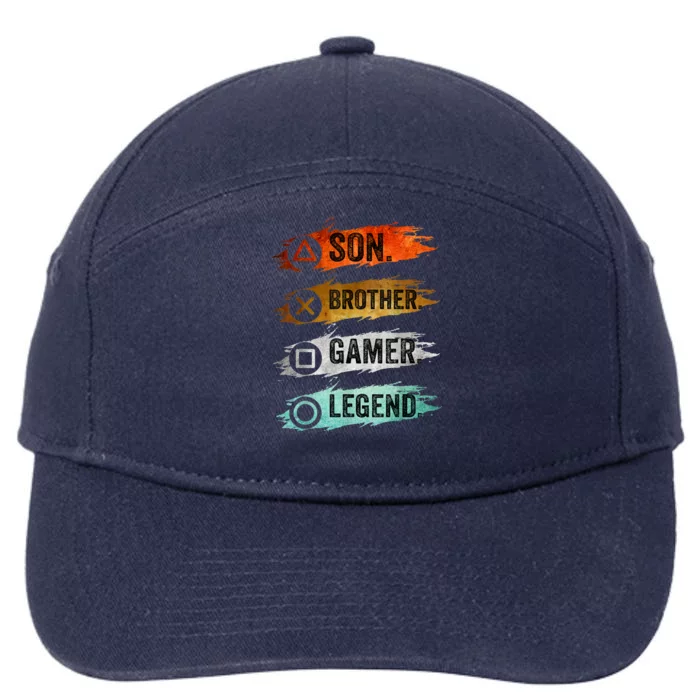 Gaming Gifts For Teenage 816 Year Old Gamer 7-Panel Snapback Hat