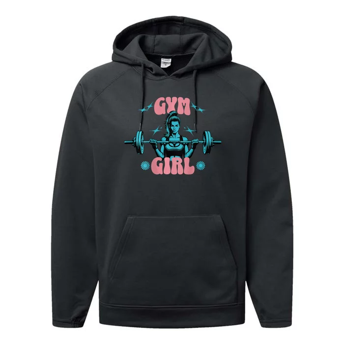 Gym Girl Fitness Workout Gym Wear For Women Performance Fleece Hoodie