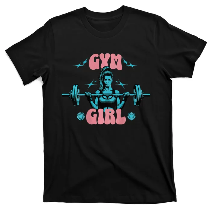 Gym Girl Fitness Workout Gym Wear For Women T-Shirt