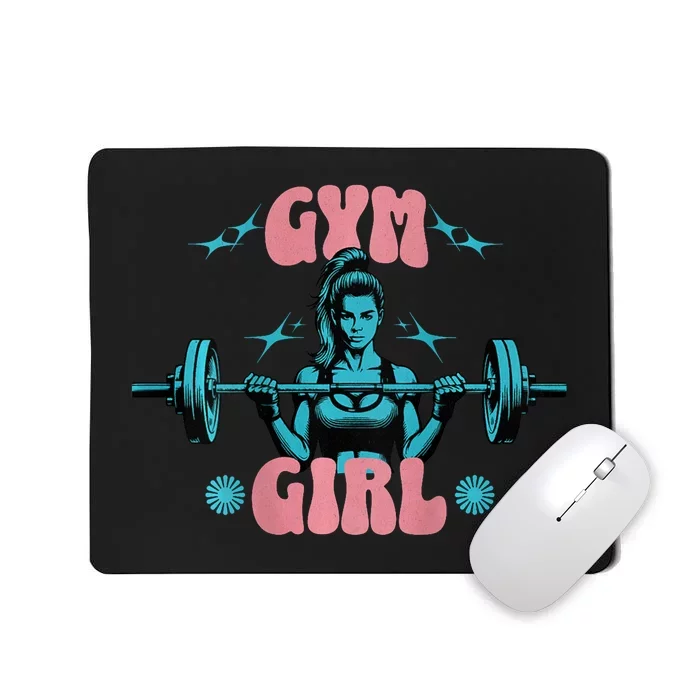 Gym Girl Fitness Workout Gym Wear For Women Mousepad