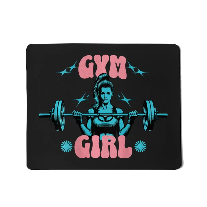 Gym Girl Fitness Workout Gym Wear For Women Mousepad