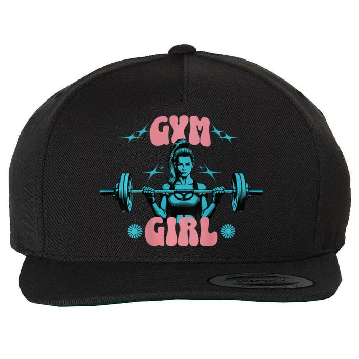 Gym Girl Fitness Workout Gym Wear For Women Wool Snapback Cap