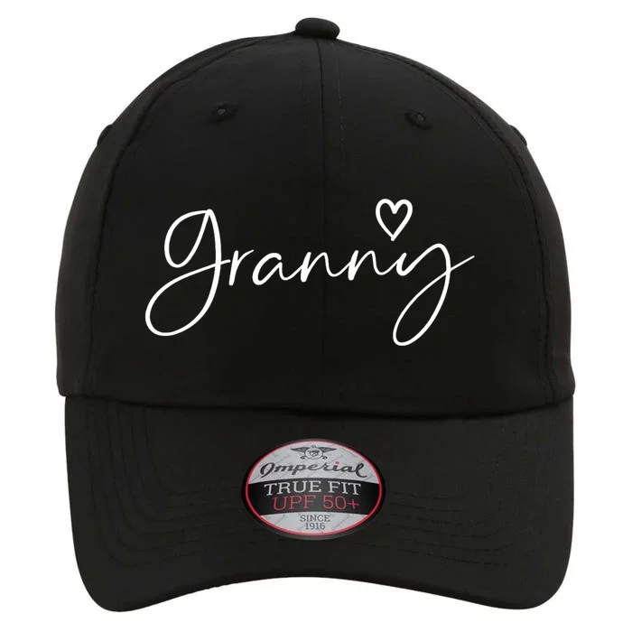 Granny Gifts For Women Grandma Heart MotherS Day Granny The Original Performance Cap