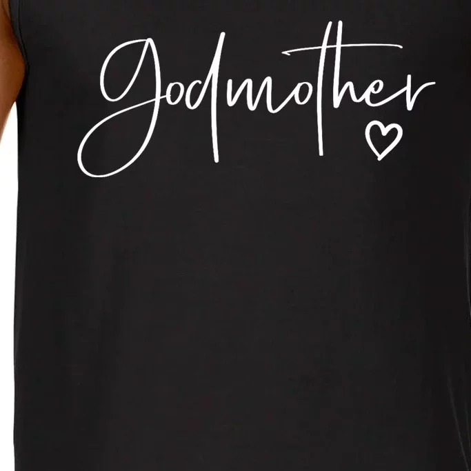 Godmother Gifts For Women Heart MotherS Day Godmother Comfort Colors® Tank Top