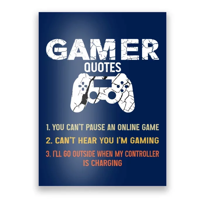 Gaming Gifts For Teenage Boy 816 Year Old Gamer Poster