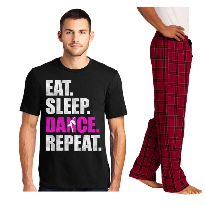 Great Gift For Love Dancer Eat Sleep Dance Repeat Pajama Set