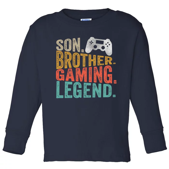 Gaming Gifts For Teenage Boy 8-16 Year Old Gamer Toddler Long Sleeve Shirt