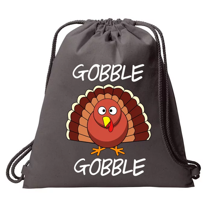 Gobble Gobble Funny Thanksgiving Gift Drawstring Bag