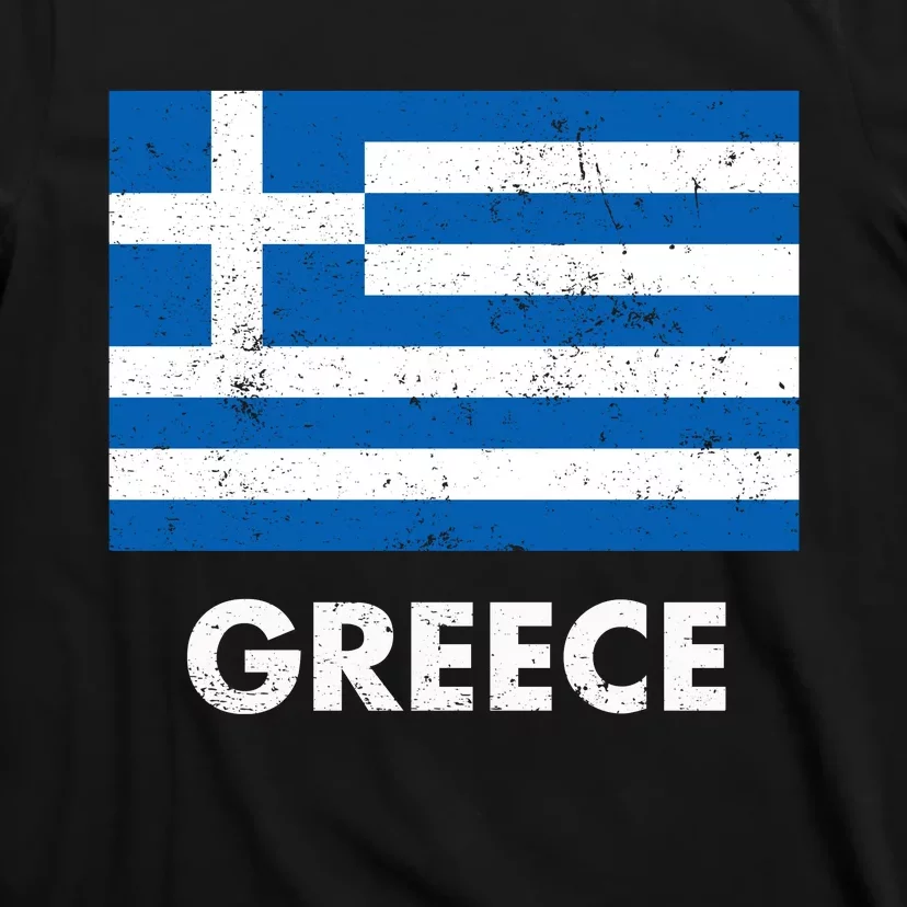 Greek Greece Flag Cool Gift T-Shirt