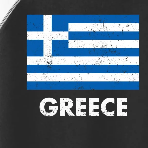 Greek Greece Flag Cool Gift Toddler Fine Jersey T-Shirt