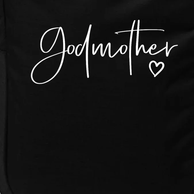 Godmother Gifts For Women Heart MotherS Day Godmother Impact Tech Backpack