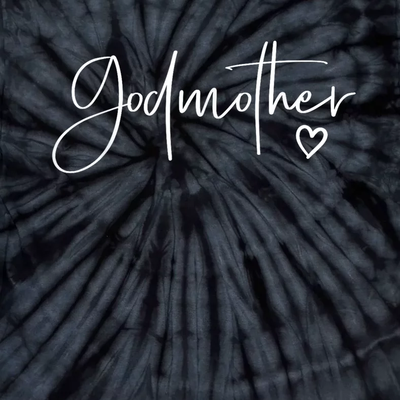 Godmother Gifts For Women Heart MotherS Day Godmother Tie-Dye T-Shirt