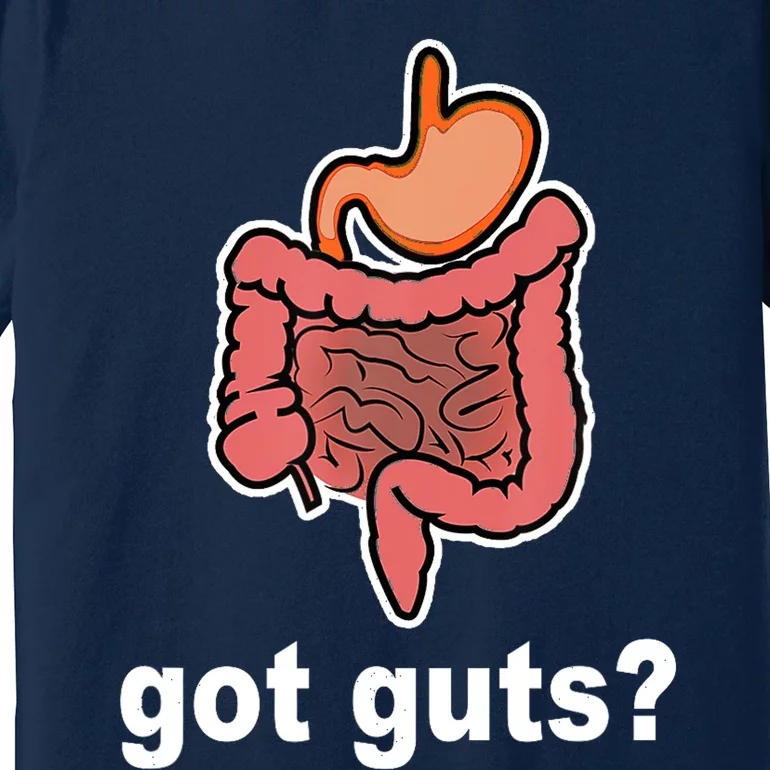 Got Guts Funny Gastrointestinal GI Nurse Doctor Humor Gift Premium T-Shirt