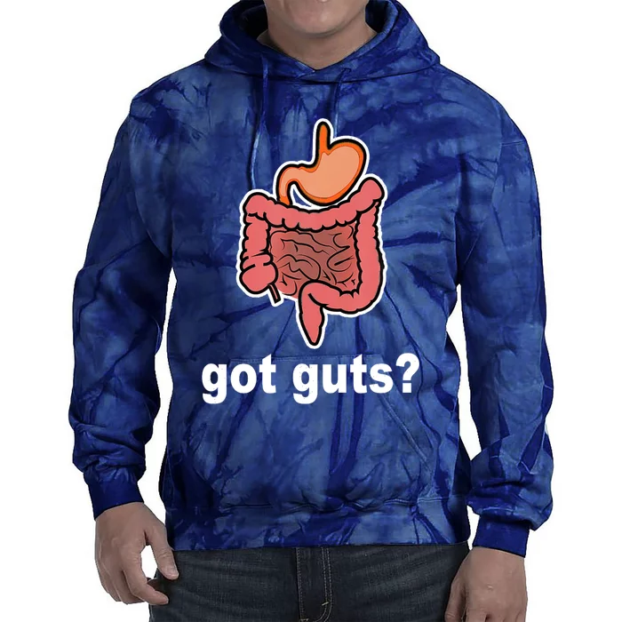 Got Guts Funny Gastrointestinal GI Nurse Doctor Humor Gift Tie Dye Hoodie