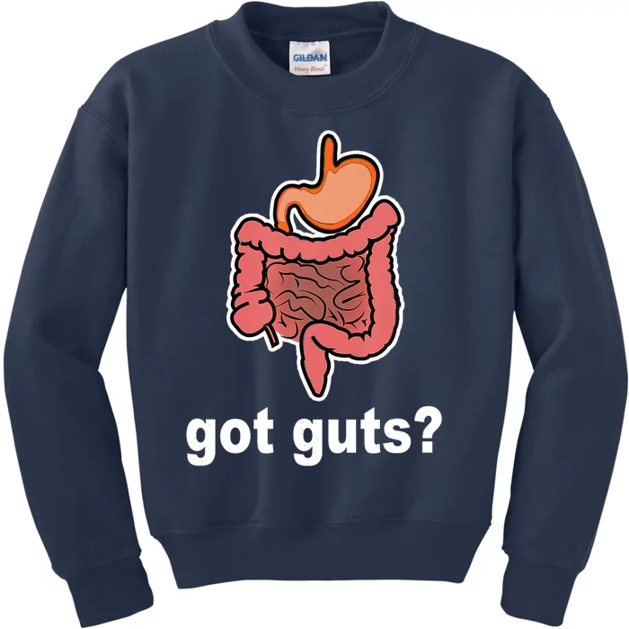 Got Guts Funny Gastrointestinal GI Nurse Doctor Humor Gift Kids Sweatshirt