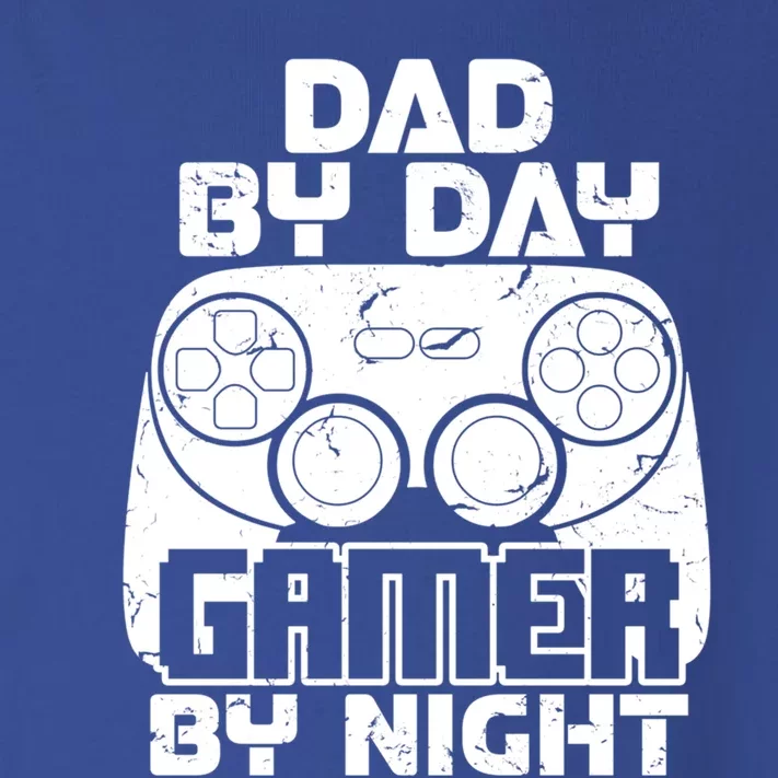 Gaming Games Fathers Day Dad By Day Gamer By Night Gift Toddler Long Sleeve Shirt