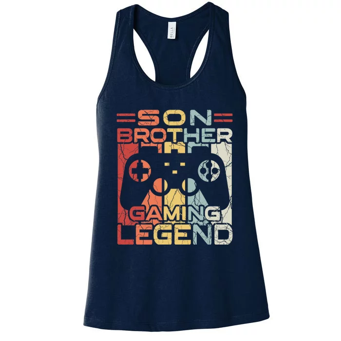 Gaming Gifts For Teenage Boy 812 Year Old Video Gamer Women's Racerback Tank