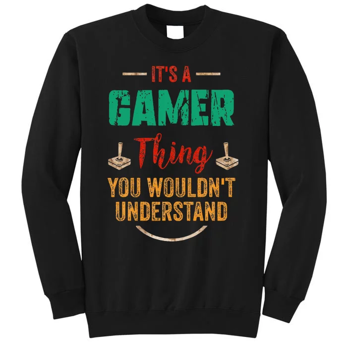 Gaming Gifts For Teenage 816 Year Old Christmas Gamer Tall Sweatshirt