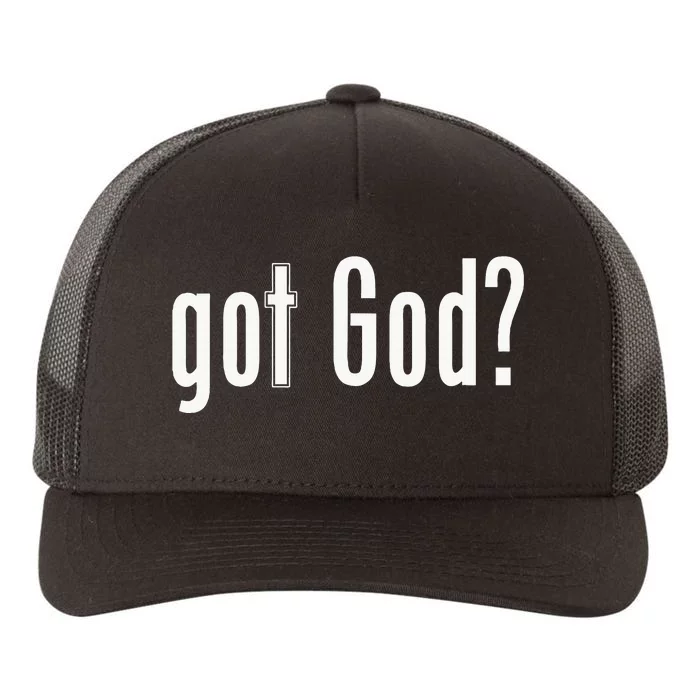 Got God Yupoong Adult 5-Panel Trucker Hat