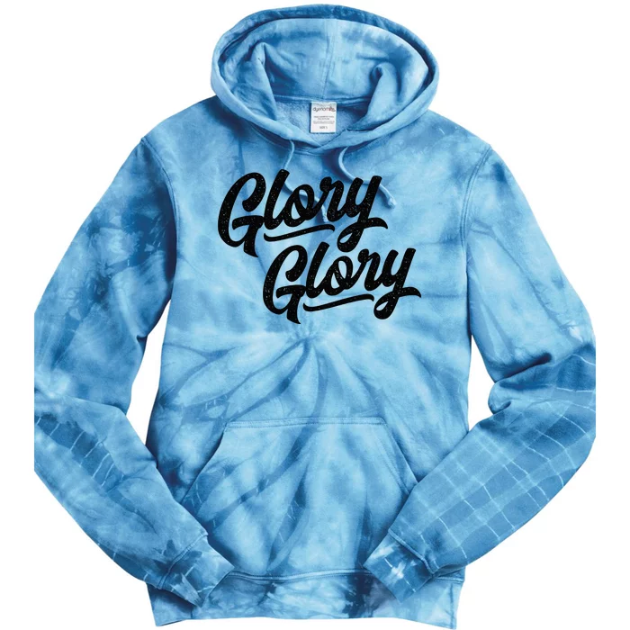 Glory Glory Georgia Rally Fight Song Tie Dye Hoodie