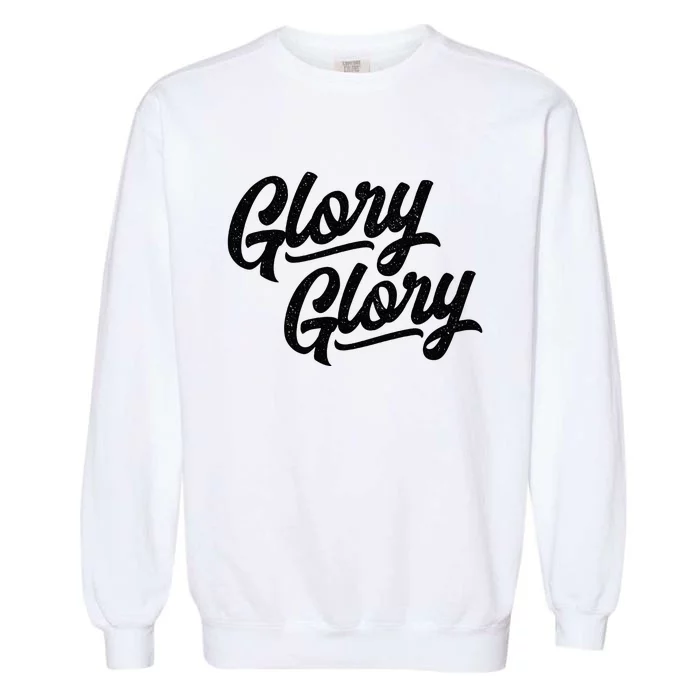 Glory Glory Georgia Rally Fight Song Garment-Dyed Sweatshirt