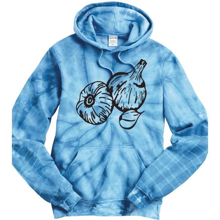 Garlic Garden Gift Tie Dye Hoodie