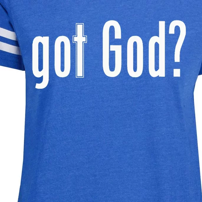 Got God Enza Ladies Jersey Football T-Shirt