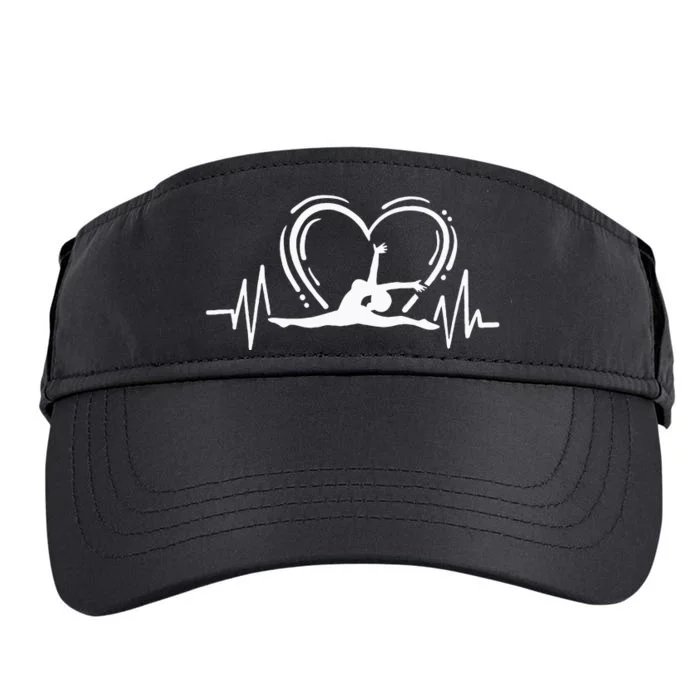 Gymnastics Girl Gymnast Girl Adult Drive Performance Visor