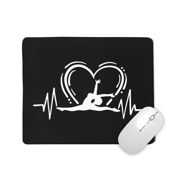 Gymnastics Girl Gymnast Girl Mousepad