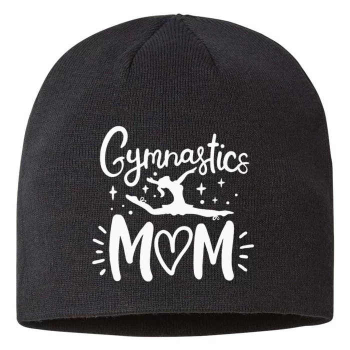 Gymnastics Gymnast Gymnastics Mom Mother 8 1/2in Sustainable Knit Beanie