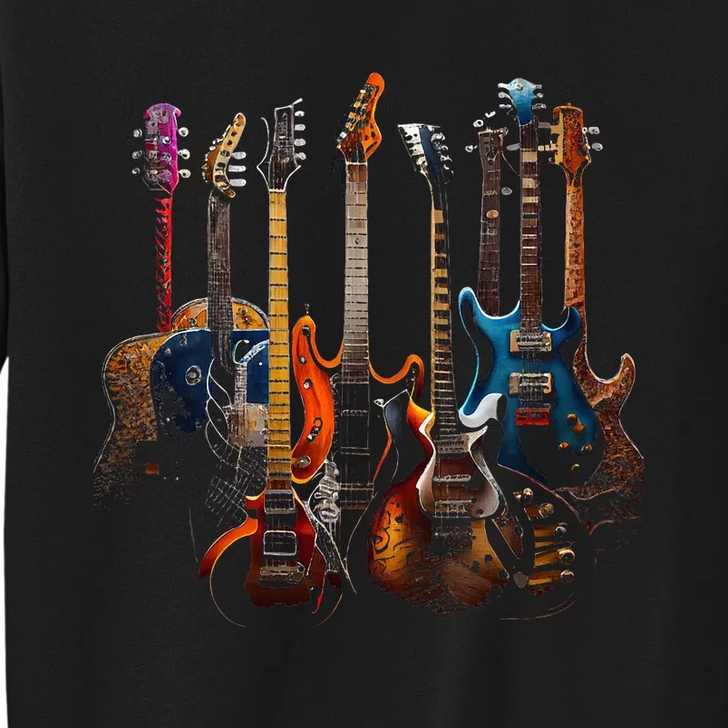 Guitars Guitarists Gift Sweatshirt