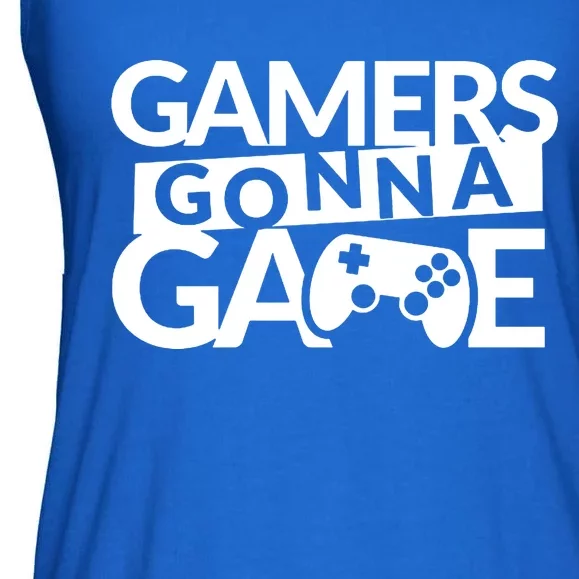 Gamers Gonna Game Ladies Essential Flowy Tank