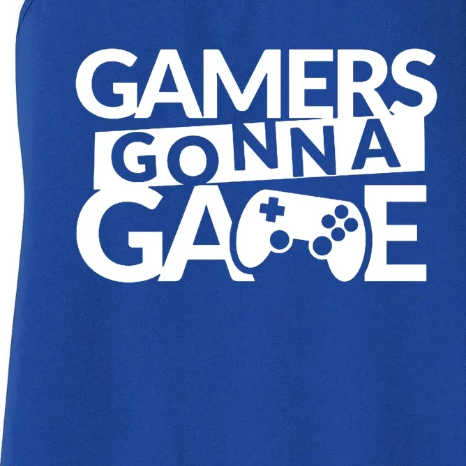 Gamers Gonna Game Women's Racerback Tank