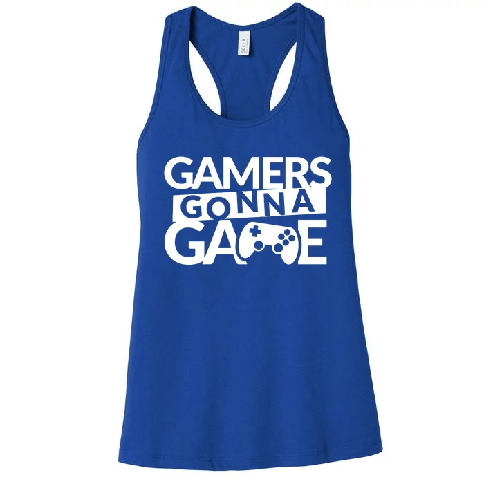 Gamers Gonna Game Women's Racerback Tank