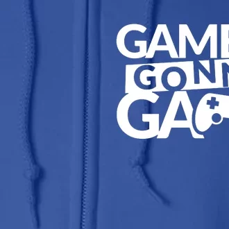 Gamers Gonna Game Full Zip Hoodie