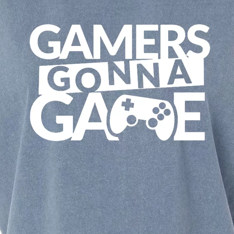 Gamers Gonna Game Garment-Dyed Women's Muscle Tee