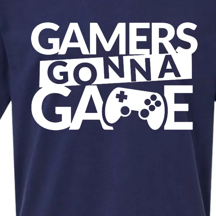 Gamers Gonna Game Sueded Cloud Jersey T-Shirt