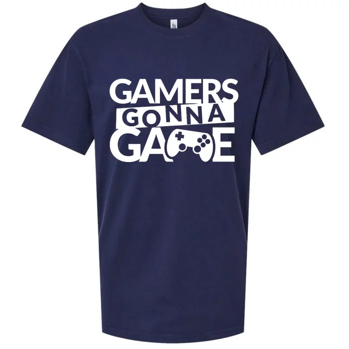 Gamers Gonna Game Sueded Cloud Jersey T-Shirt