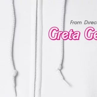 Greta Gerwig Full Zip Hoodie