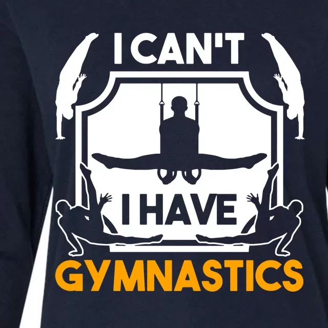 Gymnastics Gymnast Womens Cotton Relaxed Long Sleeve T-Shirt