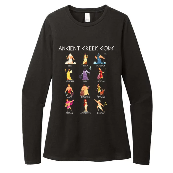 Greek Gods Greek Mythology Ancient Legends Womens CVC Long Sleeve Shirt