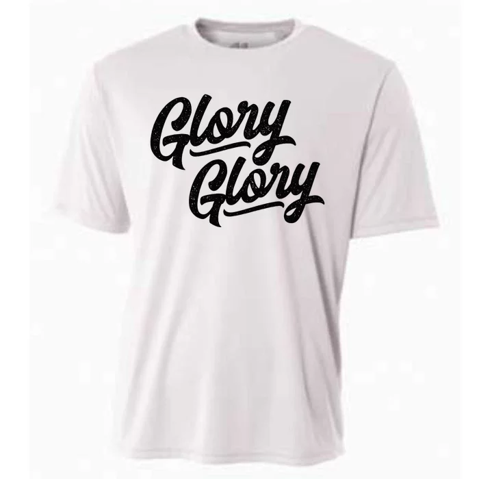 Glory Glory Georgia Rally Fight Song Cooling Performance Crew T-Shirt