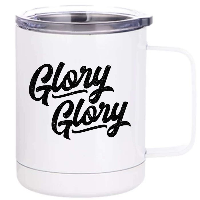 Glory Glory Georgia Rally Fight Song 12 oz Stainless Steel Tumbler Cup