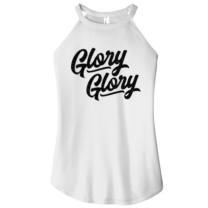 Glory Glory Georgia Rally Fight Song Women’s Perfect Tri Rocker Tank