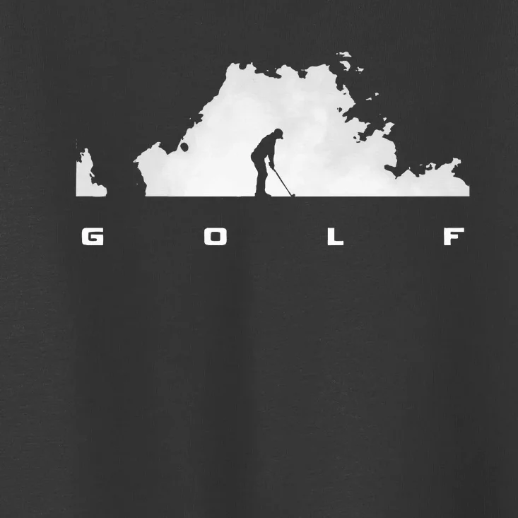 Golfer Golf Toddler T-Shirt