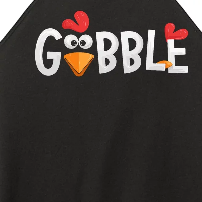 Gobble Gobble Women’s Perfect Tri Rocker Tank