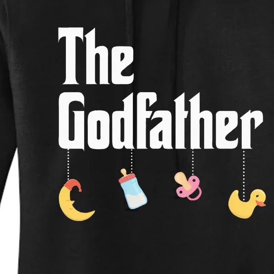 Godfather Godson Goddaughter Godchild Godparent Women's Pullover Hoodie