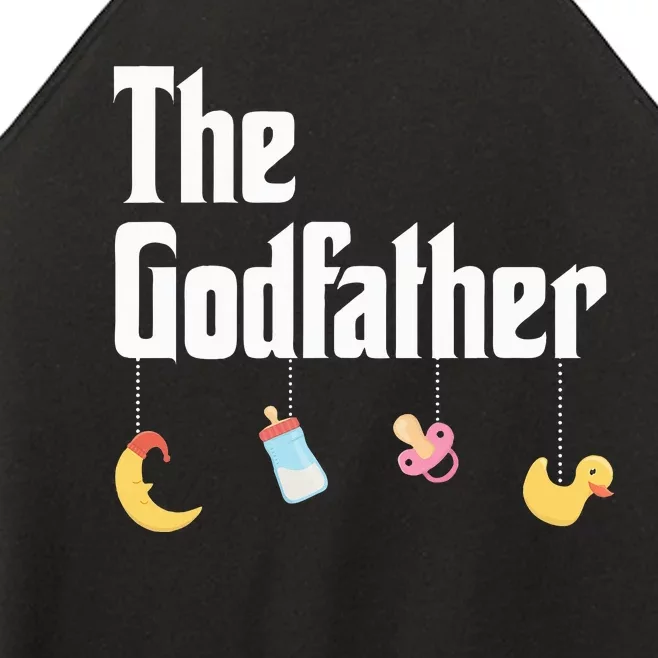 Godfather Godson Goddaughter Godchild Godparent Women’s Perfect Tri Rocker Tank