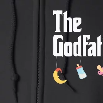 Godfather Godson Goddaughter Godchild Godparent Full Zip Hoodie