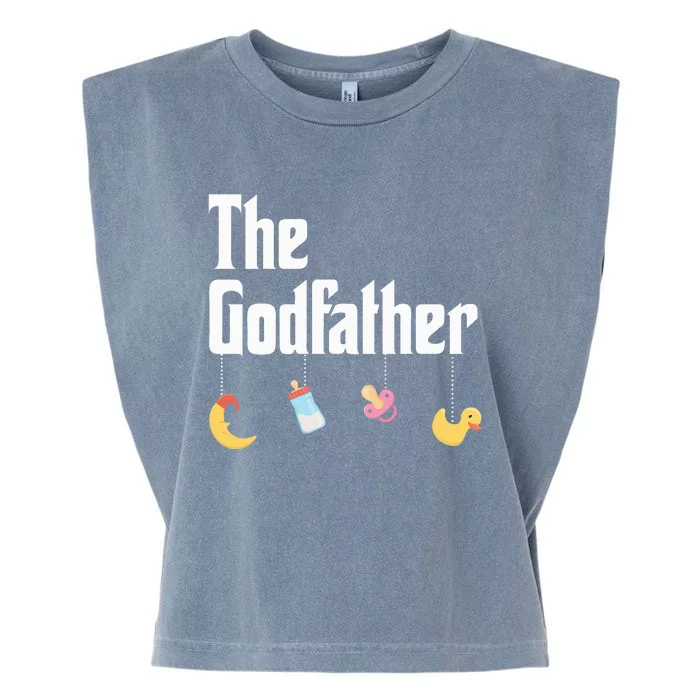 Godfather Godson Goddaughter Godchild Godparent Garment-Dyed Women's Muscle Tee